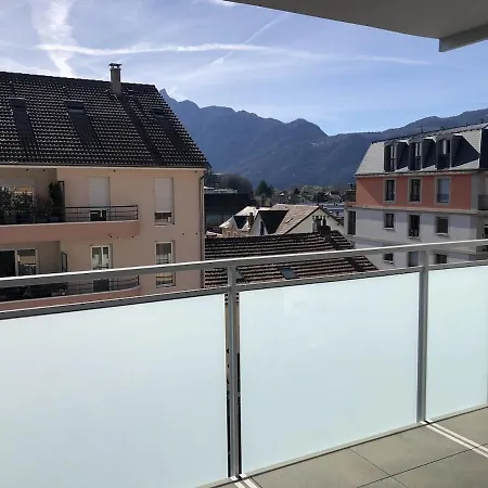 Apartamento 38m2 Le Grand Angle, Centre-ville, Parking Et Terrasse Aix-les-Bains