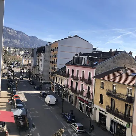 38m2 Le Grand Angle, Centre-ville, Parking Et Terrasse 公寓 艾克斯莱班